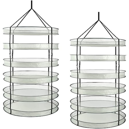 Ipower 3 Layer 6 feet Dryrack 2 pack GLDRYRD3L6X2